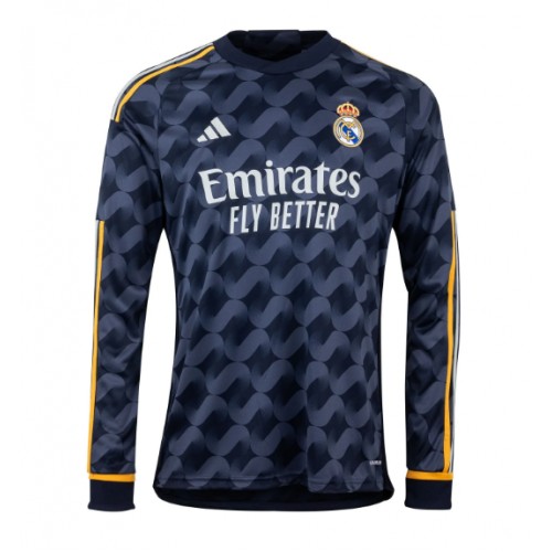 Maillot de foot Real Madrid Luka Modric #10 Extérieur 2023-24 Manche Longue